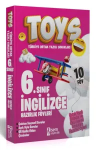 İsem Yayıncılık 2024 Toys 6. Sınıf İngilizce Hazırlık Föyleri