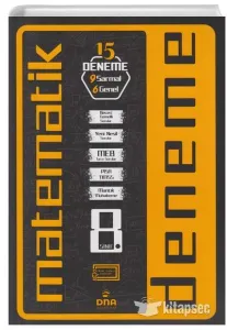 DNA YAYINLARI 8.SINIF LGS Matematik 15 li Deneme