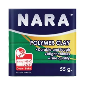 NARA POLYMER CLAY 55gr.FOREST GREEN ( Polimer Kil )