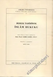 Hukuk Tarihinde İslam Hukuku -        1953