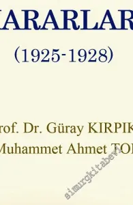 Talim ve Terbiye Kurulu Kararları (1925 - 1928) -