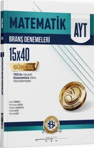 SARMAL YKS AYT DENEME 15 Lİ MATEMATİK - 2027