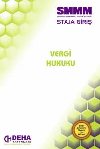 Deha Yayınları SMMM Staja Giriş Vergi Hukuku Konu Anlatımlı
