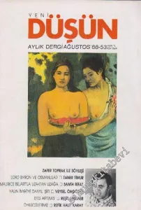 Yeni Düşün Aylık Dergi - Sayı: 22/53      Ağustos