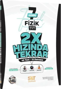 Set Yayınları TYT Fizik 2X Hızında Tekrar
