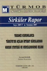 Türmob Sirküler Rapor 2007/7
