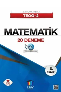 Ekip 8. Sınıf TEOG 2 Matematik 20 Deneme