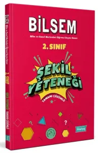 Markaj Yayınları 2. Sınıf Bilsem Hazırlık Şekil Yeteneği Tamamı Çözümlü