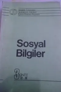 Sosyal Bilgiler 3 Ünite 22-30