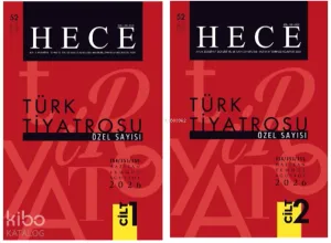 Hece Dergisi - Türk Tiyatrosu Özel Sayısı (2 Cilt) 354-355-356 - Özel Sayı: 52;354 - 355 - 356 (Haziran - Temmuz - Ağustos 2026)