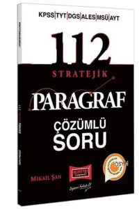 KPSS YKS DGS ALES MSÜ 112 Stratejik Çözümlü Soru Bankas