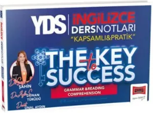 Yargı Yayınları YDS İngilizce Kapsamlı Pratik The Key To Success Grammar Reading Comprehension Ders Notları