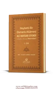 Heybetli Bir Osmanlı Allamesi Ali Haydar Efendi Hazretleri 1. Cilt Termo Deri