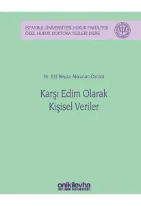 Karşı Edim Olarak Kişisel Veriler