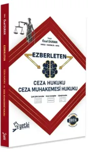 Yetki Yayınları 2026 Ezberleten Ceza Hukuku ve Ceza Muhakemesi Hukuku
