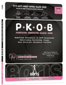 BARIŞ P.K.O.B PERMÜTASYON, KOMBİNASYON, OLASILIK, BİNOM VE SAYMA FASİKÜLÜ
