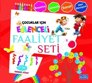 Eğlenceli Faaliyet Seti Kırmızı Kitap – 5 Yaş Üzeri