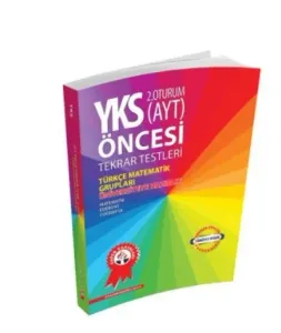 Zafer Yayınları YKS AYT Okul Öncesi Tekrar Testleri Türkçe-Matematik Grupları 2. Oturum