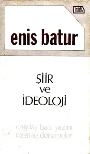 Şiir ve İdeoloji Çağdaş Batı Yazını Üzerine Denemeler