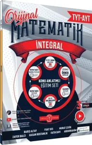 Orijinal Yayınları TYT AYT İntegral Konu Anlatımı