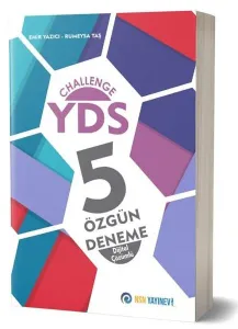 Challenge YDS 5 Özgün Deneme - Dijital Çözümlü