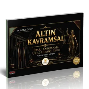 Savaş Yayınları 2026 HUKAL Altın Kavramsal İdari Yargılama Hukuku