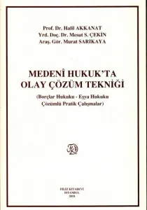 Medeni Hukuk'ta Olay Çözüm Tekniği