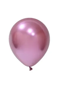 BALONEVİ 18" KROM BALON PEMBE 10 LU