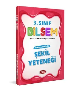 Data Yayınları 3. Sınıf Bilsem Tamamı Çözümlü Şekil Yeteneği