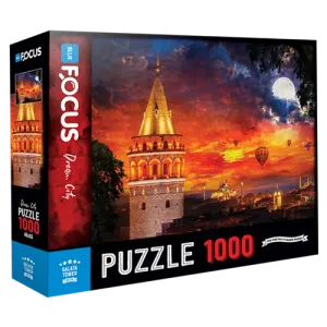 Blue Focus Games 1000 Parça Galata Tower Galata Kulesi