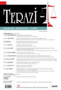 Terazi Hukuk Dergisi Sayı:228 Ağustos 2025