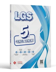 Sonuç Yayınları LGS Tüm Dersler 5 li Deneme Sınavı