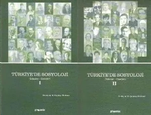 Türkiye'de Sosyoloji 2 Cilt Takım (Karton Kapak); İsimler, Eserler
