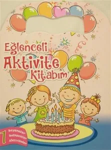 Eğlenceli Aktivite Kitabım-1 Pembe