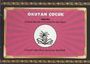 10lu Kutulu Okuyan Çocuk