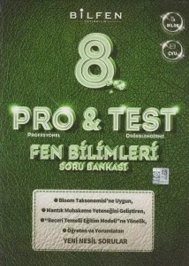 Bilfen 8. Sınıf Fen Bilimleri Protest Soru Bankası