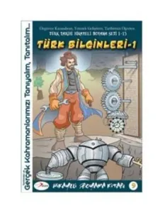 Hikayeli Boyama Kitabı 9-Türk Bilginleri 1