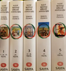 Alevi Bektaşi Şiirleri Antolojisi 5 Cilt Takım