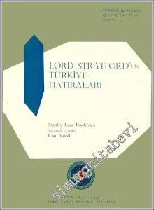 Lord Stratford'un Türkiye Hatıraları -        1959