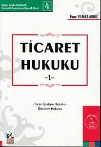 Ticaret Hukuku 1