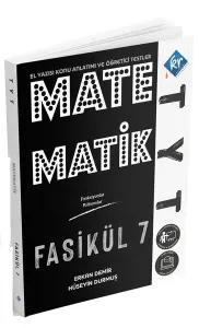 KR Akademi TYT Matematik El Yazısı Konu Anlatımlı 7. Fasikül