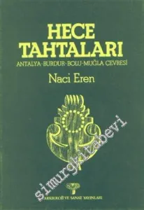 Hece Tahtaları: Antalya, Burdur, Muğla Çevresi -        1984
