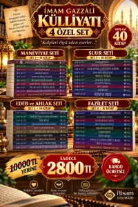 İmam Gazali Külliyatı 40 Kitaplık Set
