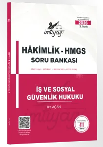 İmtiyaz 2026 HMGS Hakimlik İş ve Sosyal Güvenlik Hukuku Soru Bankası