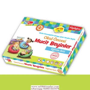 Okul Öncesi Mucit Beyinler Eğitim Seti 36-48 Ay