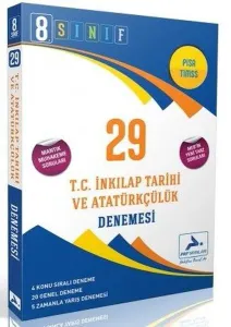 Paraf Yayınları 8. Sınıf T.C. İnkılap Tarihi ve Atatürkçülük 29 Denemesi