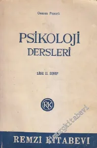 Psikoloji Dersleri: Lise 2. Sınıf -