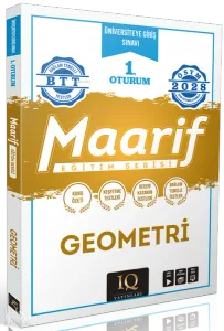 IQ Yayınları TYT Geometri Maarif Eğitim Serisi 1. Oturum 2028