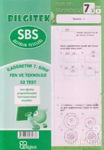 SBS Hazırlık Testleri Fen ve Teknoloji 7. Sınıf 32 Test
