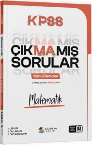 Akademi Denizi KPSS Matematik Çıkmamış Sorular Soru Bankası